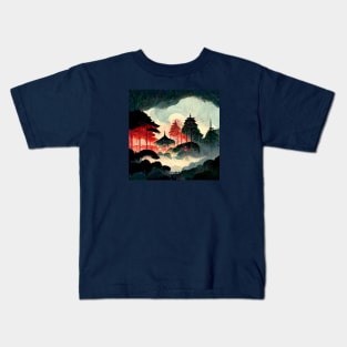 Japanese scenery Kids T-Shirt